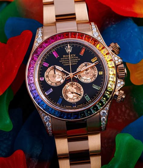 rolex daytona days of the week|rolex daytona rainbow 2022.